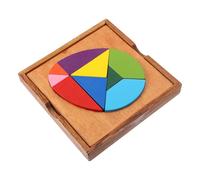 Bambino Che Fa Primi Passi Costruzioni Tangram Puzzle Per Bambini