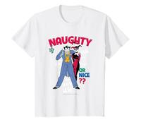 Bambino Christmas The Joker Naughty or Nice Camiseta Maglietta
