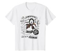 Bambino Citazioni del film The Goonies Chunk Truffle Shuffle per bambini Maglietta