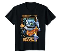 Bambino Crazy Frog Cuffie Su Anello Ding Ding Bambini Maglietta