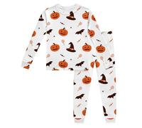 Bambino di Halloween Unisex Pigiama Famiglia Set familiare da Vacanza Abbigliamento Casual per la casa Morbido, Comodo, Traspirante Regalo Bambini 1-12 Anni