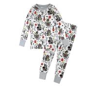 Bambino di Halloween Unisex Pigiama,Set Biancheria da Notte per Bambini personalità Camicia Pigiama Semplice e Morbido Costumi Carnevale Feste Stampa dei Cartoni Animati Casa
