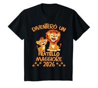 Bambino Diventerò Un Fratello Maggiore 2026 cucciolo di Leone Leoni Maglietta