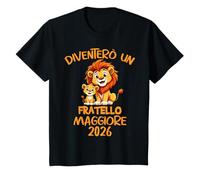 Bambino Diventerò Un Fratello Maggiore 2026 Leone Nascita Bebè Leoni Maglietta