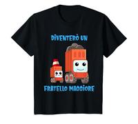 Bambino Diventerò Un Fratello Maggiore Camion Regalo Fratelli Tir Maglietta