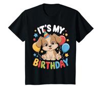 Bambino È il mio compleanno | Simpatico design con cane Maglietta