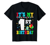 Bambino È il mio primo primo compleanno 1 anno Buon compleanno ragazzi e ragazze Maglietta