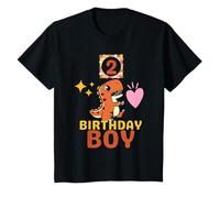 Bambino È Il Mio Secondo Compleanno, Due, Due Anni, Tanti Auguri Ragazzi Maglietta