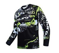 Bambino Element Racewear powersports Maglie Kid Ciclismo MTB Bicicletta Mountain Bike Jersey Shirt per Giovani, Cu9013-lj, 12 anni