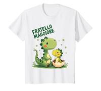 Bambino Fratello Maggiore Dinosauro Sono Ora Finalmente Carino Dino Maglietta