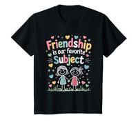 Bambino Friendship Is Our Favorite Subject Kindergarten Girls Boys Maglietta