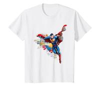 Bambino Fumetti Superman che prende il volo bambini Maglietta