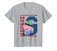 Bambino George Pig Scooter Maglietta