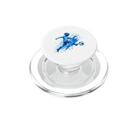 Bambino Giocare Calcio Pittura Splash Art Graffiti Sport PopSockets PopGrip per MagSafe
