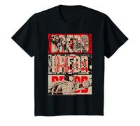 Bambino Giudice Dredd 2000 AD Comic Triple Dredd Montage Bambini Maglietta