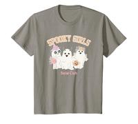 Bambino Halloween Spooky Girls Club Maglietta