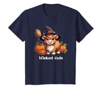 Bambino Halloween Wicked Cute Cow Maglietta