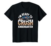 Bambino I'm Ready to Crush Kindergarten Divertente Back-to-School Boy Maglietta