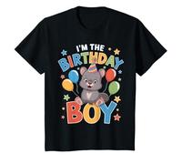 Bambino I'm the Birthday Boy | Simpatico Wombat Party Design Maglietta