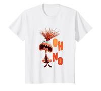 Bambino Inside Out Screaming Halloween Maglietta