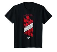 Bambino Io Sono Il Giudice Dredd 2000 AD Comic Montage Bambini Maglietta