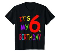 Bambino It's My 6th Birthday, 6 anni di design Maglietta