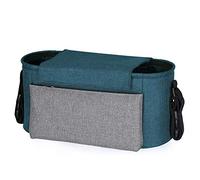 Bambino Jogger Passeggino universale organizzatore borsa per pannolini con Tracolla Porta Bottiglia Grande borsa fasciatoio per Salviette Pannoli Merenda Bottiglietta d'Acqu Cellulare giocattoli