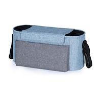 Bambino Jogger Passeggino universale organizzatore borsa per pannolini con Tracolla Porta Bottiglia Grande borsa fasciatoio per Salviette Pannoli Merenda Bottiglietta d'Acqu Cellulare giocattoli