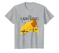 Bambino Lion King Standing Over A Rock Maglietta