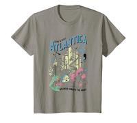 Bambino Little Mermaid Come & Visit Atlantica Maglietta