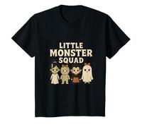 Bambino Little Monster Girls Squad Carino Spooky Halloween Maglietta