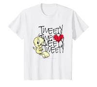 Bambino Looney Tunes Tweety Love Heart Camiseta Maglietta