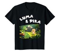 Bambino Luma & Pika - Avventura e Amicizia nel Mondo dei Dinosauri Maglietta