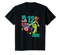 Bambino Marvel Avengers Compleanno 12 Anni Maglietta