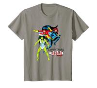 Bambino Marvel Comics Natale Heroes Maglietta