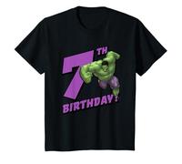 Bambino Marvel Hulk 7th Birthday Maglietta