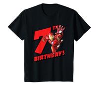 Bambino Marvel Iron Man 7th Birthday Maglietta