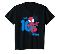 Bambino Marvel Spider-Man Cute Spidey Compleanno 10 Anni Maglietta