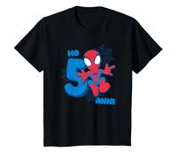 Bambino Marvel Spider-Man Cute Spidey Compleanno 5 Anni Maglietta