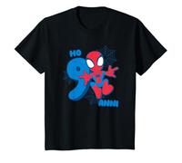 Bambino Marvel Spider-Man Cute Spidey Compleanno 9 Anni Maglietta