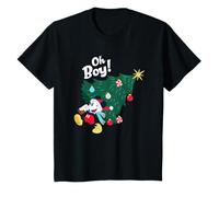 Bambino Mickey Mouse Oh Boy Natale Maglietta