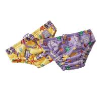 Bambino Mio 2 Pezzi Costumino Contenitivo Cotone Riutilizzabile 2-3 anni | OEKO-TEX Standard 100. Vestibilità aderente. Leggeri e ad asciugatura rapida. Elastico in vita. Tessuti morbidi