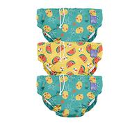 Bambino Mio 3 Pezzi Costumino Contenitivo Cotone Riutilizzabile 2-3 anni | OEKO-TEX Standard 100. Vestibilità aderente. Leggeri e ad asciugatura rapida. Elastico in vita. Tessuti morbidi