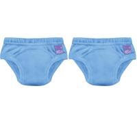 Bambino Mio, calzones de entrenamiento reutilizables (2-3 anni) BLU - ropa interior para dejar el pañal, pantalones papa niños y niñas, niños pequeños (Confezione da 2)