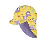 Bambino Mio, Cappellino Nuoto Sole Reversibile, Protezione UPF40+, Squadra Sabbia, (1-3 Anni)