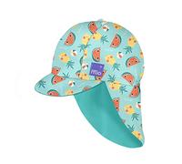 Bambino Mio, Cappellino Nuoto Sole Reversibile, Protezione UPF40+, Tropicale, L-XL (1-2+ anni)