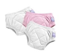 Bambino Mio Pantaloni da Allenamento vasino, Confezione da 3 Pezzi, 2-3 Anni, Elefante Rosa, riutilizzabili, Lavabili, Punto Croce