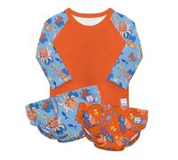 Bambino Mio, Set Nuoto, Combo Top Nuoto e Costumino Contenitivo, Pattuglia d'onda, (6-12 mesi)