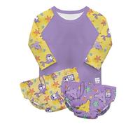 Bambino Mio, Set Nuoto, Combo Top Nuoto e Costumino Contenitivo, Squadra Sabbia, (<6 mesi)