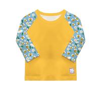 Bambino Mio, Top Nuoto, Maniche Lunghe, Protezione UPF40+ (0 a 6 mesi/Api Indaffarate)